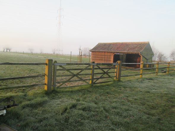 English wooden gates