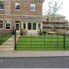 Traditional parkland gates